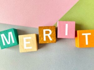 MERITブロック文字・メリット紹介イメージ